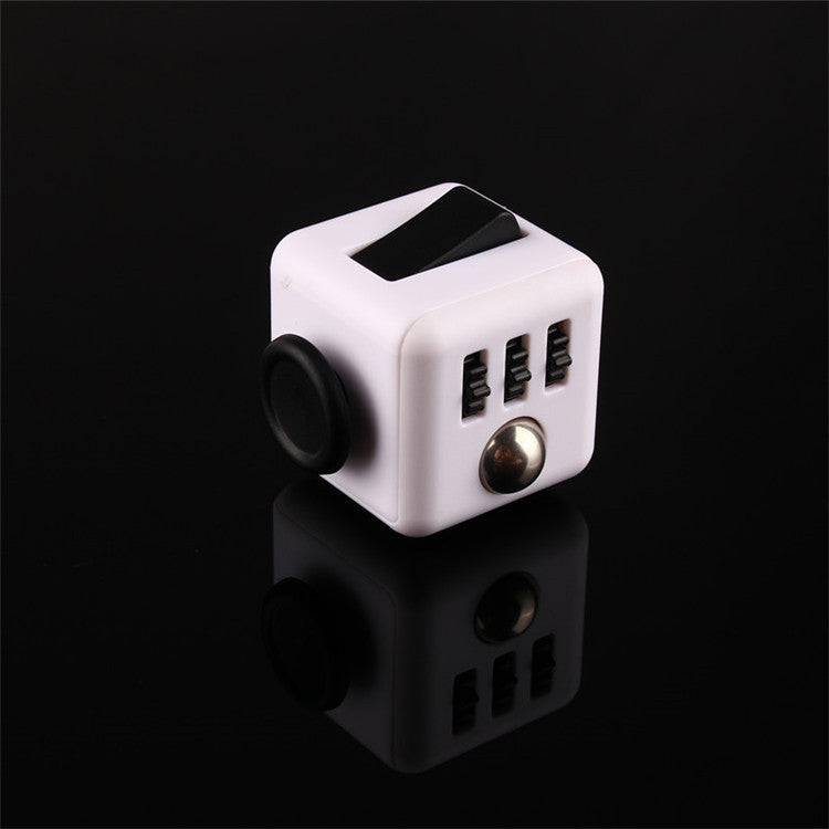 White & Black Fidget Cube Large