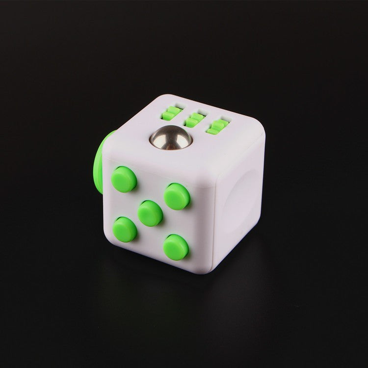 Black & Green Fidget Cube